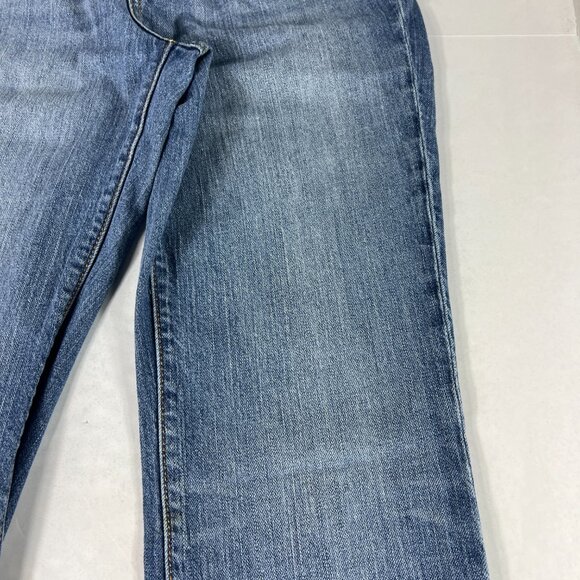 Express X2 Jeans Women's Measured 31x29 Slim Low Rise Boot Cut Blue Denim Tag 8 - Picture 3 of 16